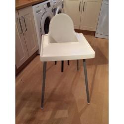 White High Chair