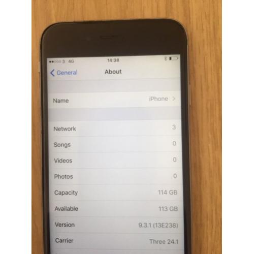 IPHONE 6S UNLOCKED 128GB.