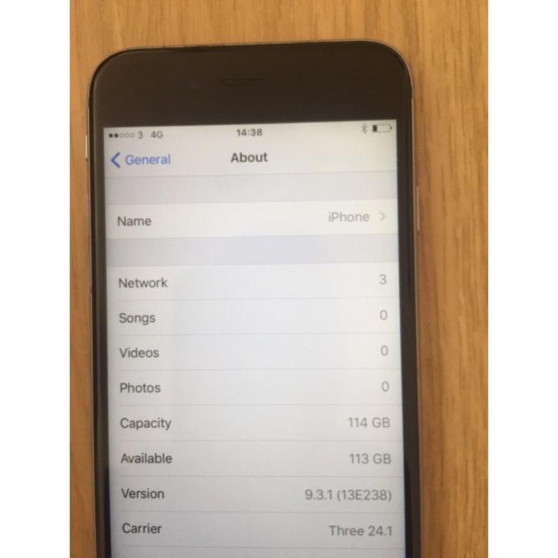 IPHONE 6S UNLOCKED 128GB.