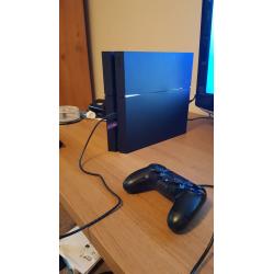 6 months old PS4 500 gb - barely used apart from Netflix. Comes with box and controller.