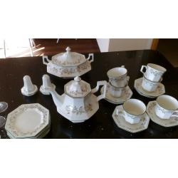 eternal beau crockery and glasses