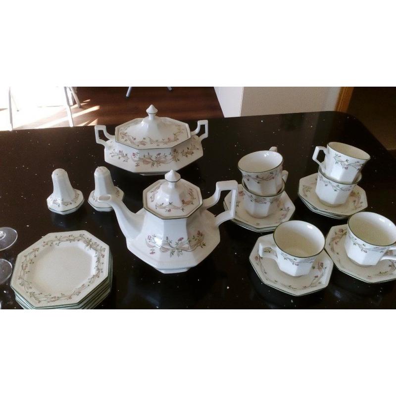 eternal beau crockery and glasses