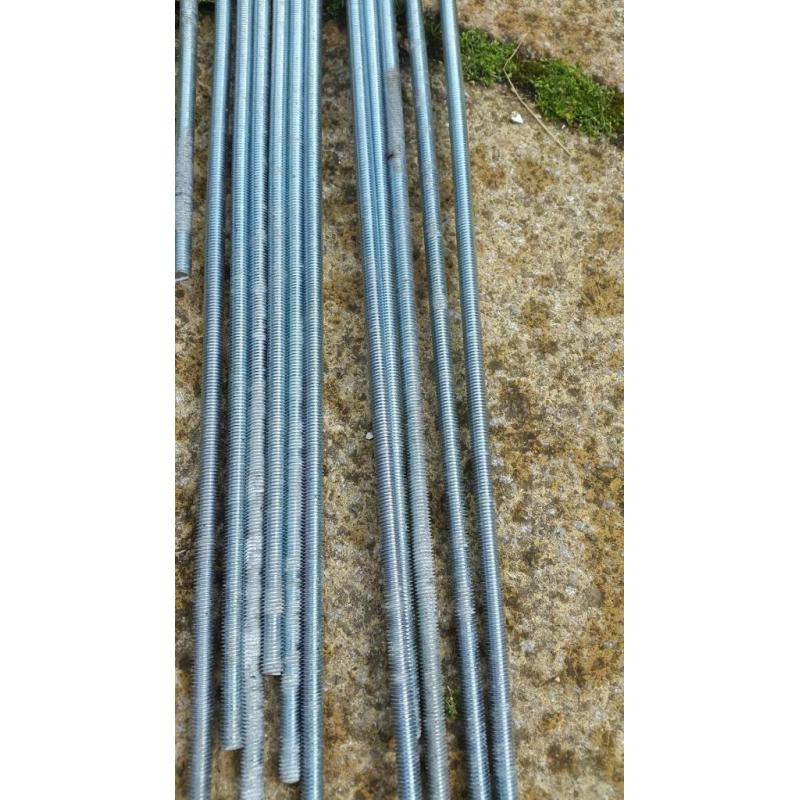 screwed rod m8 11 3m lenths