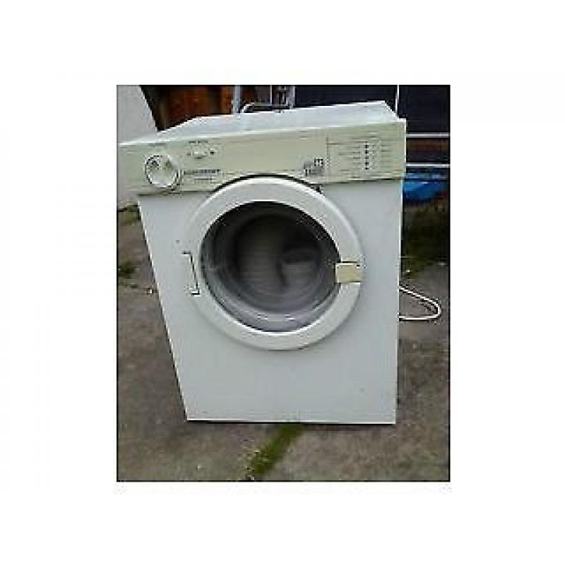Smaller Compact Size Zanussi Tumble Dryer Takes A 3kg or 8lb Load In Good Working Condition