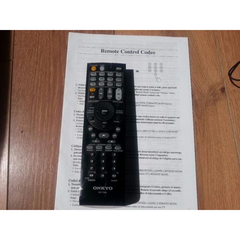 Onkyo TX-SR606 AV Receiver - Excellent condition