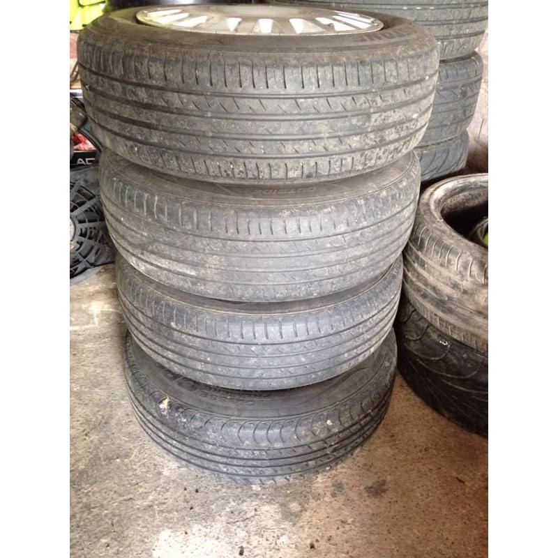 15 inch Vauxhall 5 stud