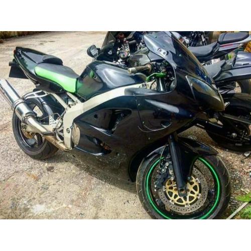 Zx6r frame with v5 2000-2003