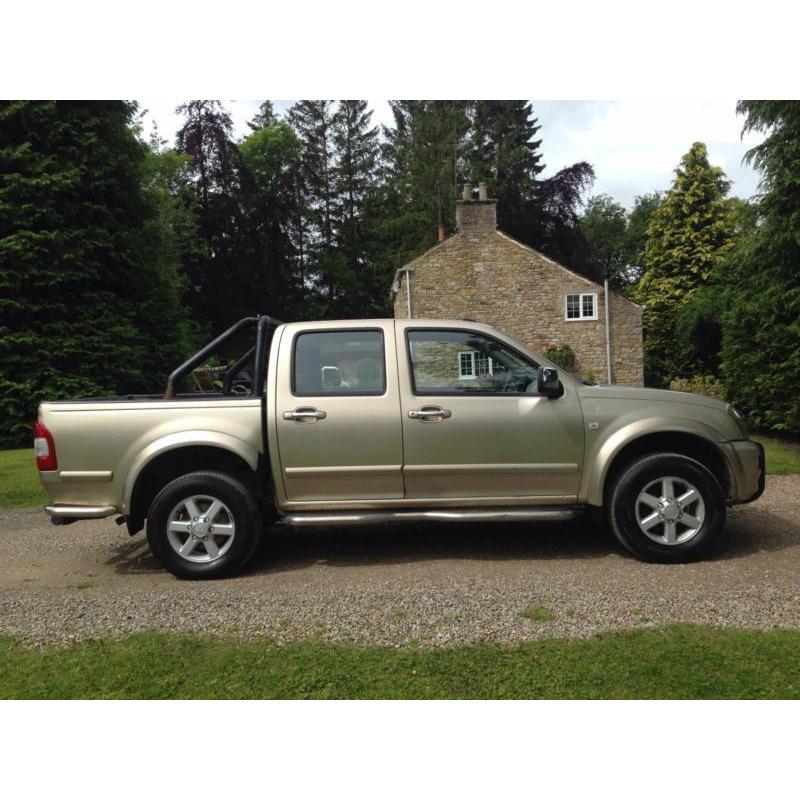 Isuzu Rodeo 3.0TD LE Denver Max 2007 MANUAL PRODRIVE PACK SMARTNAV
