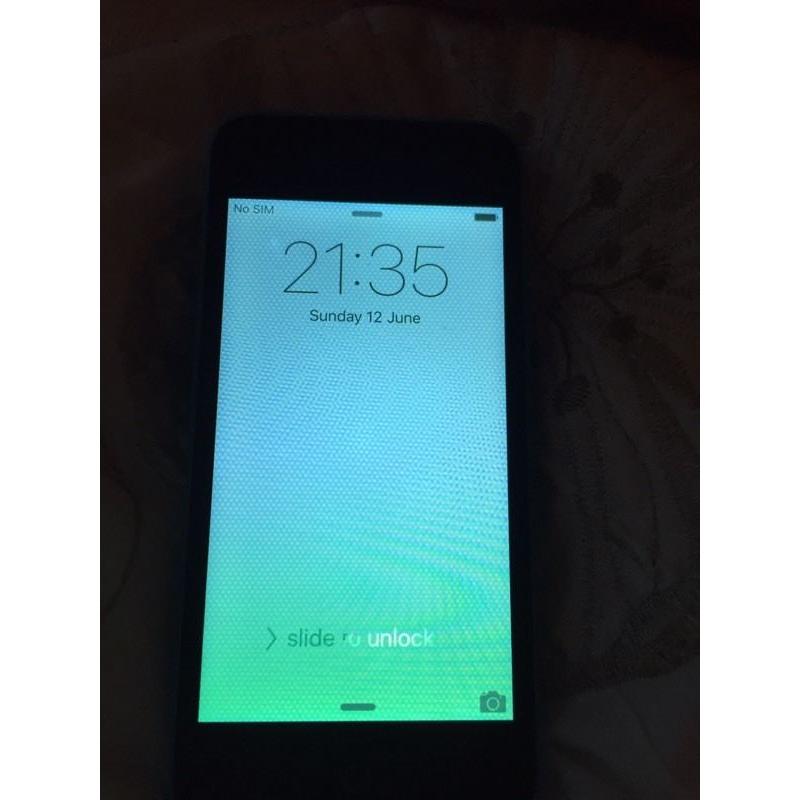 iPhone 5c blue