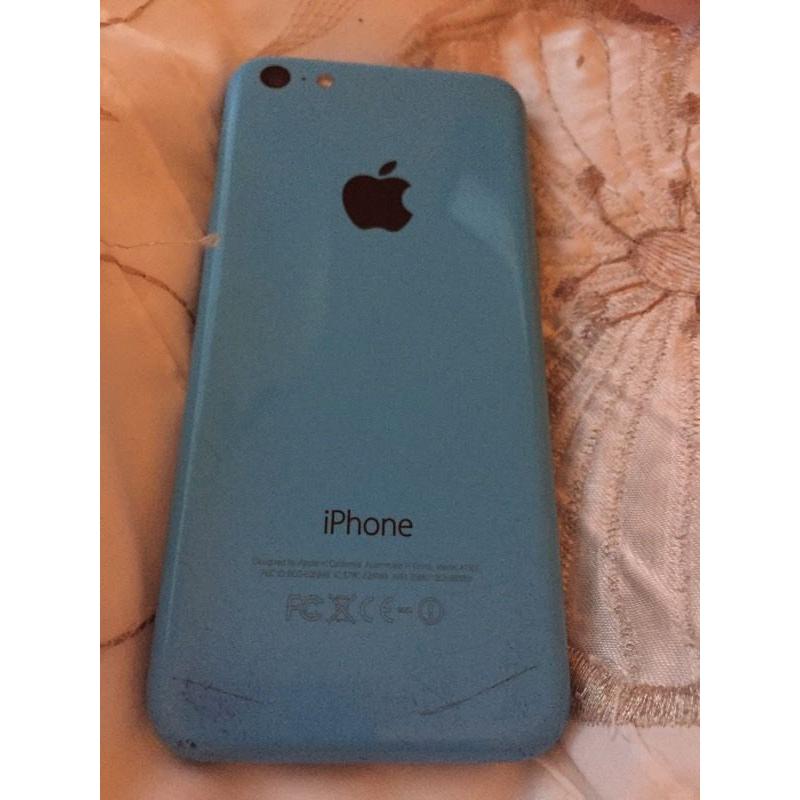 iPhone 5c blue