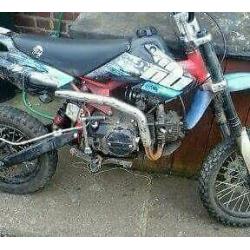 Pit bike needs to go