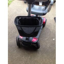 TGA Eclipse mobility scooter hardly used, 4 years old.