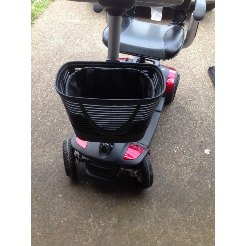 TGA Eclipse mobility scooter hardly used, 4 years old.