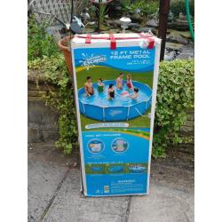 12 Ft Metal Frame Swimming Pool