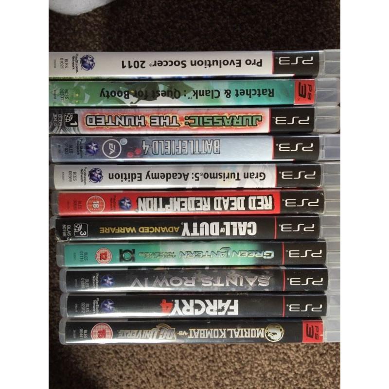PS3 games x23