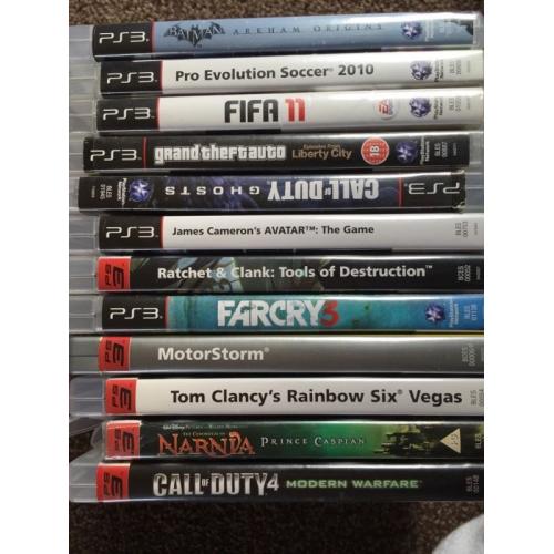 PS3 games x23