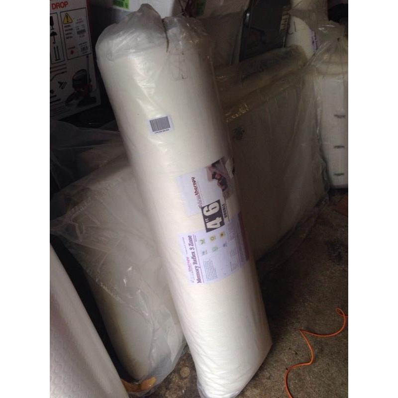 New Double Bed Memory foam.Delivery Offered