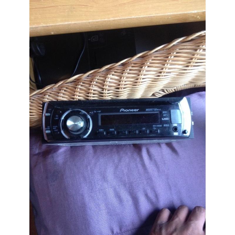 Pioneer cd player aux usb