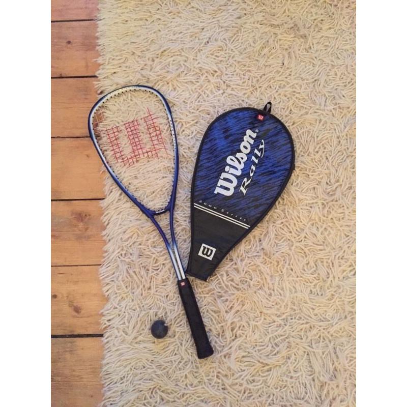 Wilson squash racquet