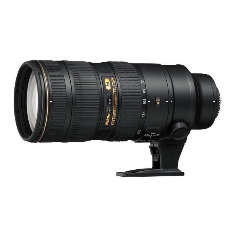 Nikon 70-200mm f2.8 VR11 G ED with silent wave autofocus