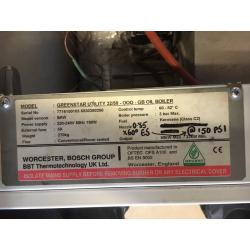 WORCESTER oil boiler condensing GREENSTAR utility 32/50 with balanced flue