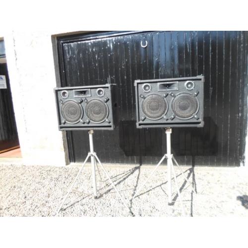 OMNITRONIC 300 WATT LOUDSPEAKERS