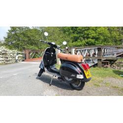 2012 LML Vespa 125cc 4 Stroke Manual