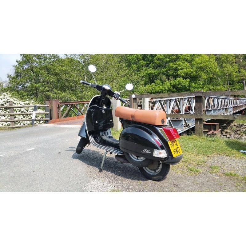 2012 LML Vespa 125cc 4 Stroke Manual