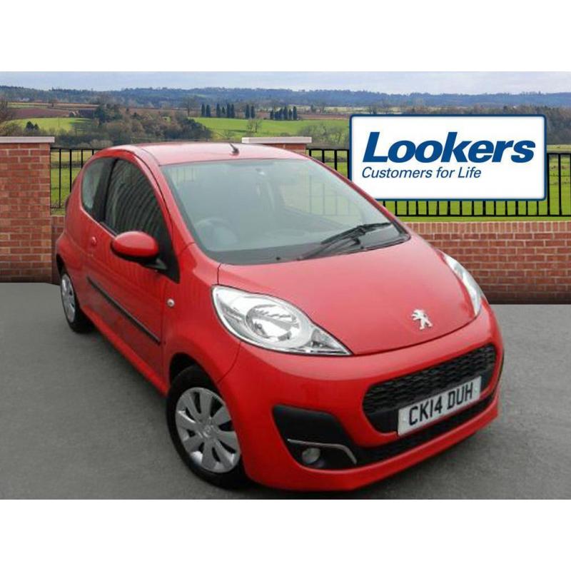 Peugeot 107 ACTIVE (red) 2014-04-30