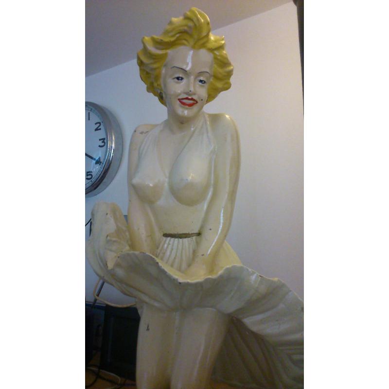 Very Rare 1950'S/60'S Marilyn Monroe Nightlamp Original Condition Very Collectable Fully Working