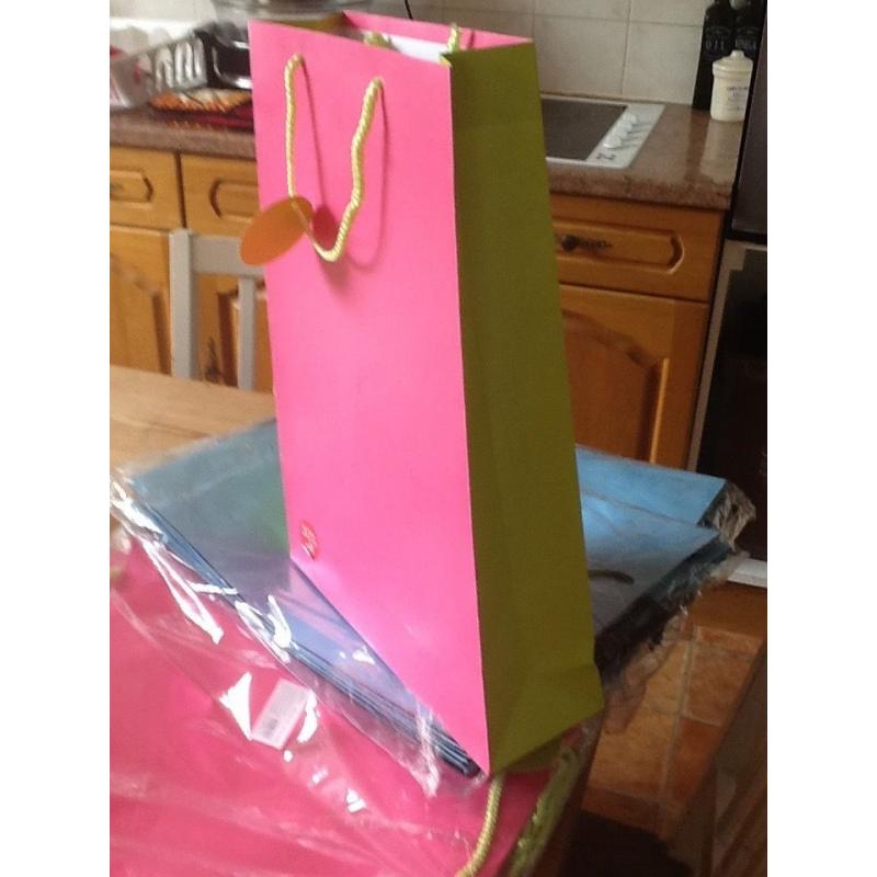 Cello hamper/flower) wrap & large gift bags