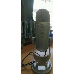 Blue yeti + pop filter