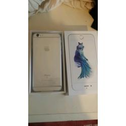 IPhone 6s 16 gig unlocked in silver.boxed