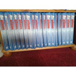 Set of 18 Air plane magazines in original hard folders