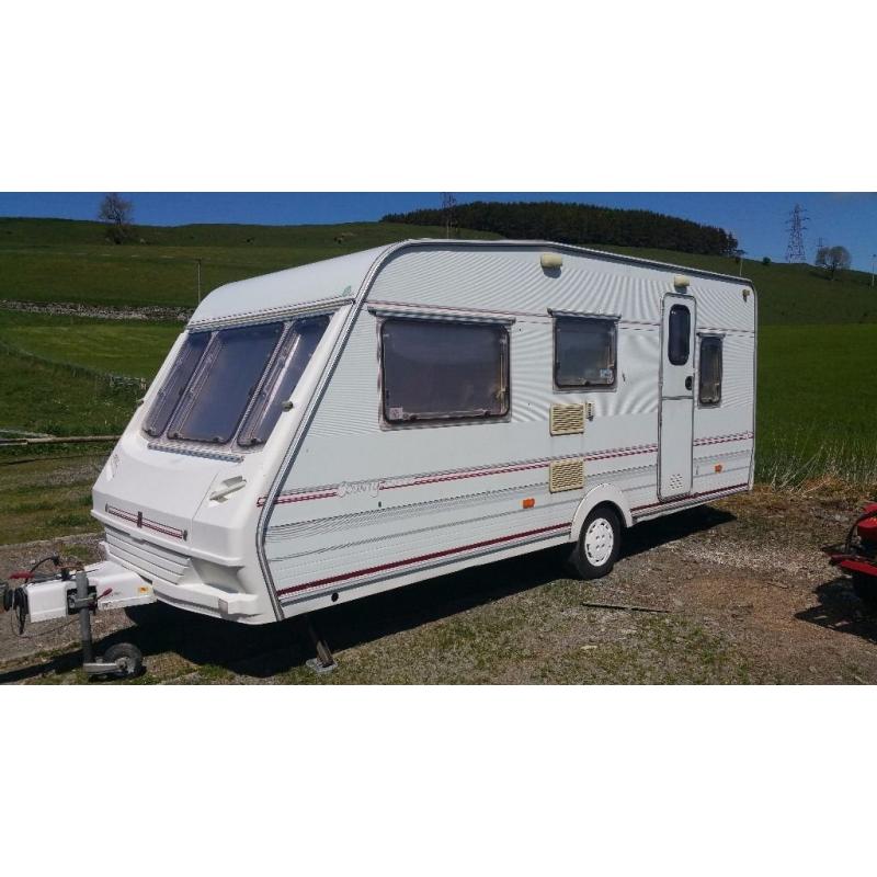 5 Berth Caravan, Abbey County Stafford with Awning and extras.