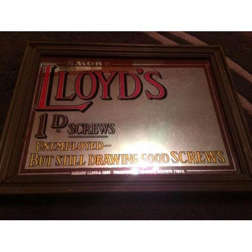 Richmond Lloyd & sons tobacconists antique mirrors
