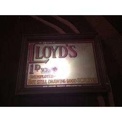 Richmond Lloyd & sons tobacconists antique mirrors