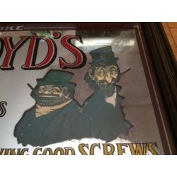 Richmond Lloyd & sons tobacconists antique mirrors
