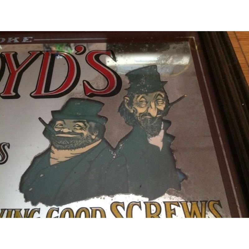 Richmond Lloyd & sons tobacconists antique mirrors