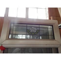 6 large windows - home build conservatory