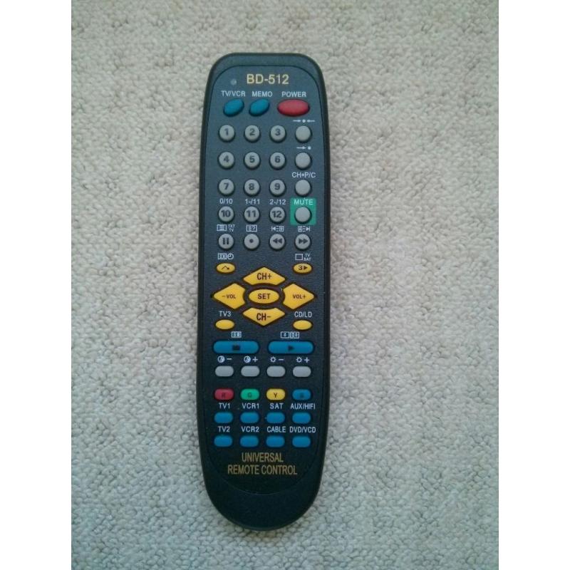 Universal remote control