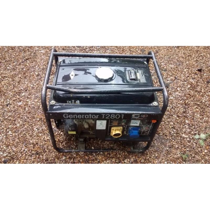 SIP PETROL GENERATOR SPARES OR REPAIRS