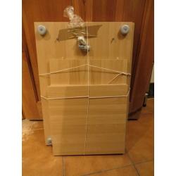 Beech effect TV unit