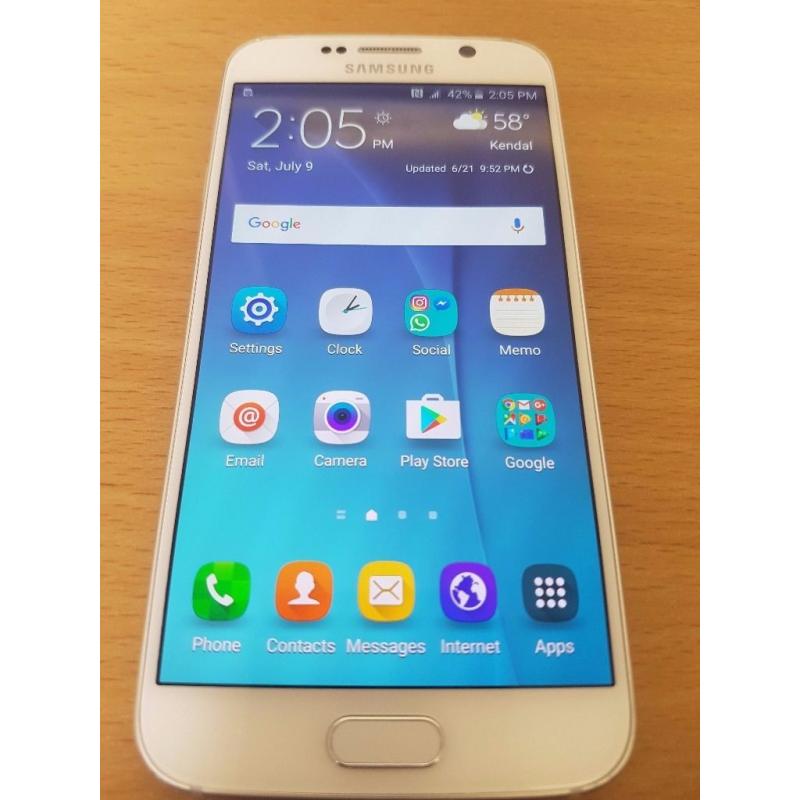 Unlocked Galaxy S6 in great condition