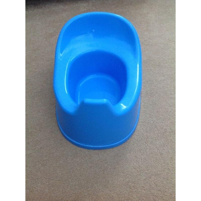 Boots Blue Potty