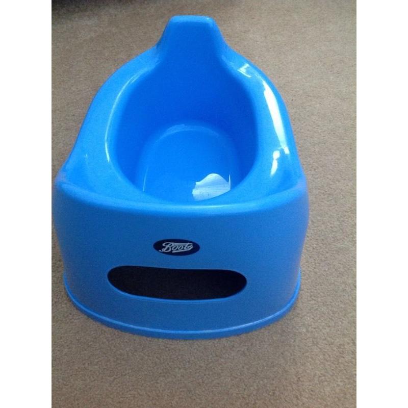 Boots Blue Potty
