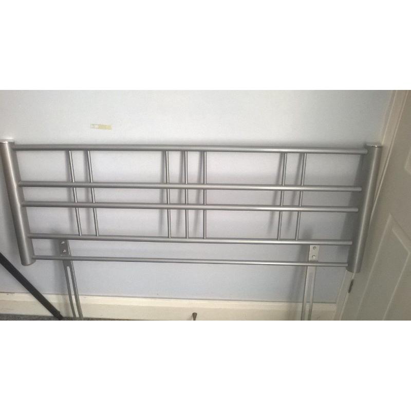 metal double bed headboard
