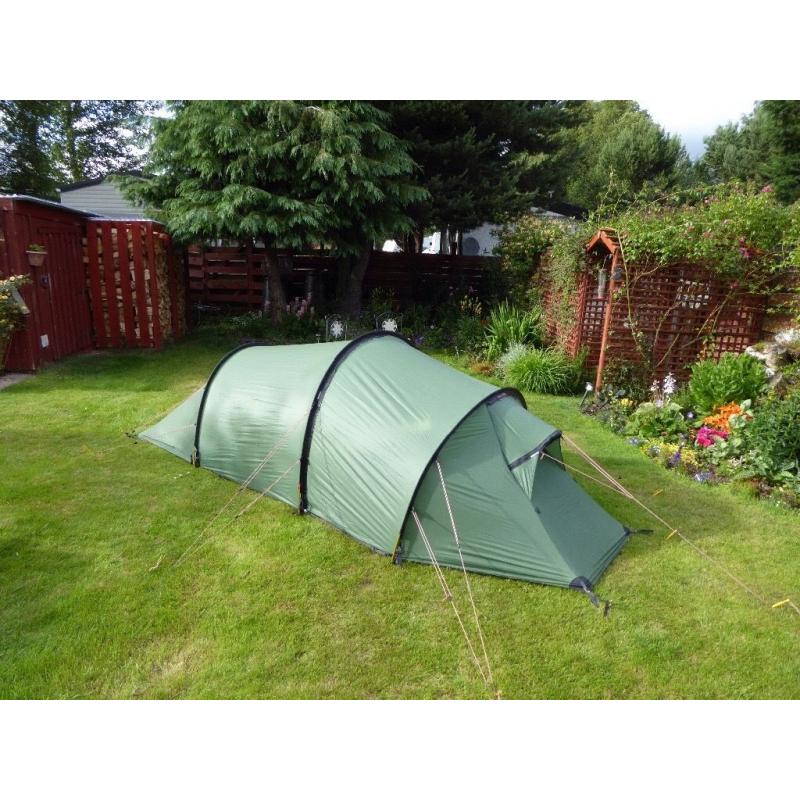 Hilleberg Nallo 2 GT two man tent with footprint