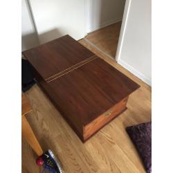 Coffee table with storage