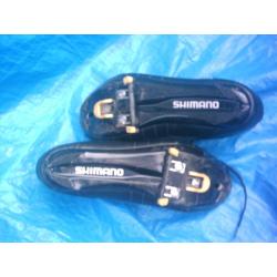 Shimano SPDSL cycling cycle shoes- SH-R061 - complete with cleats - EU 45